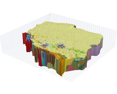 Model geologiczny Polski