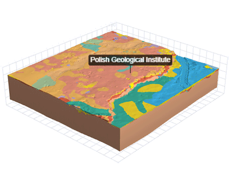 Model geologiczny Warszawy